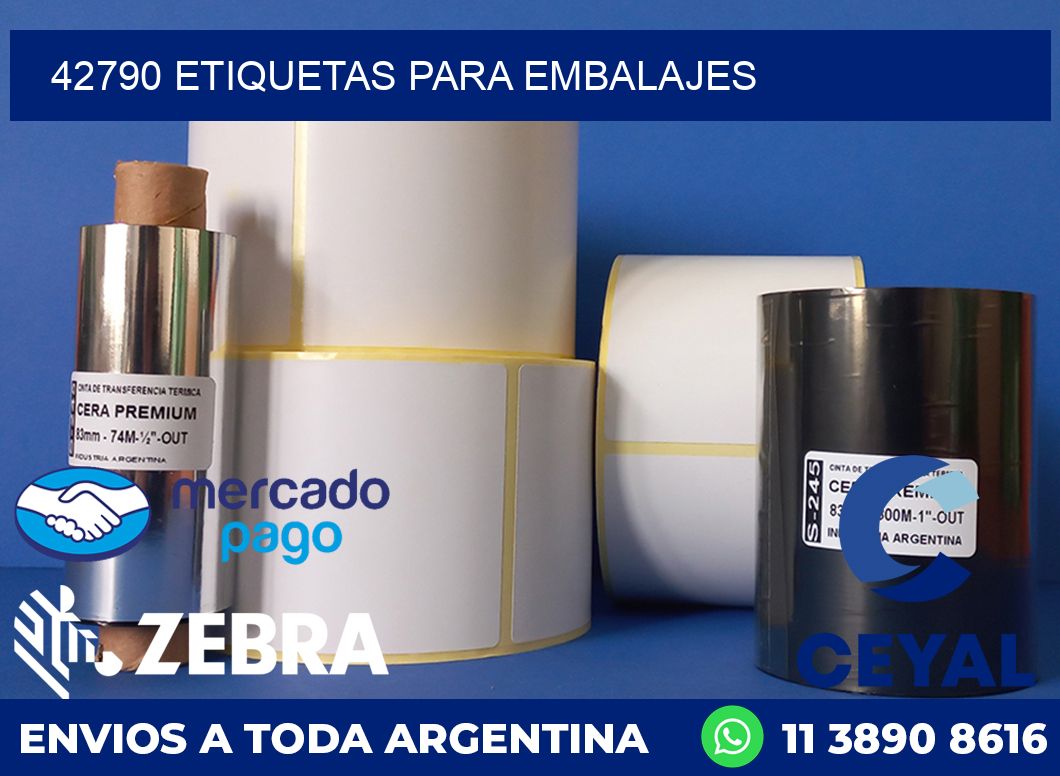 42790 etiquetas para embalajes