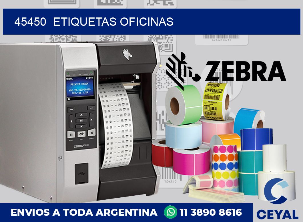 45450 Etiquetas oficinas