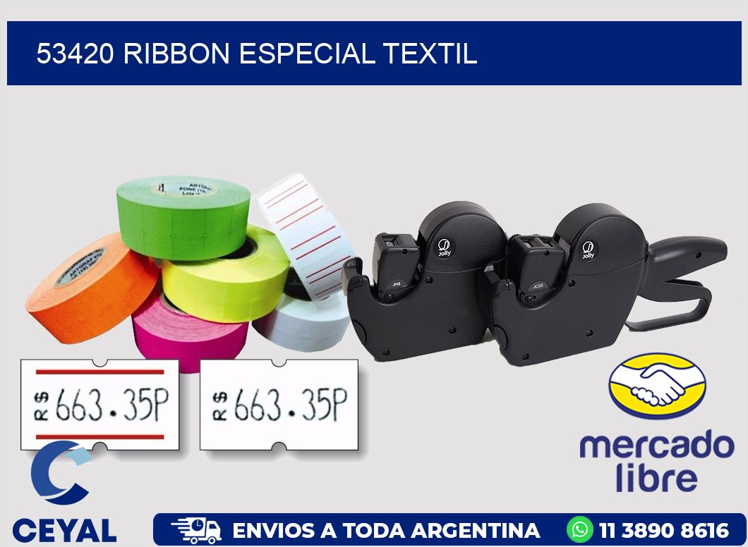 53420 ribbon especial textil