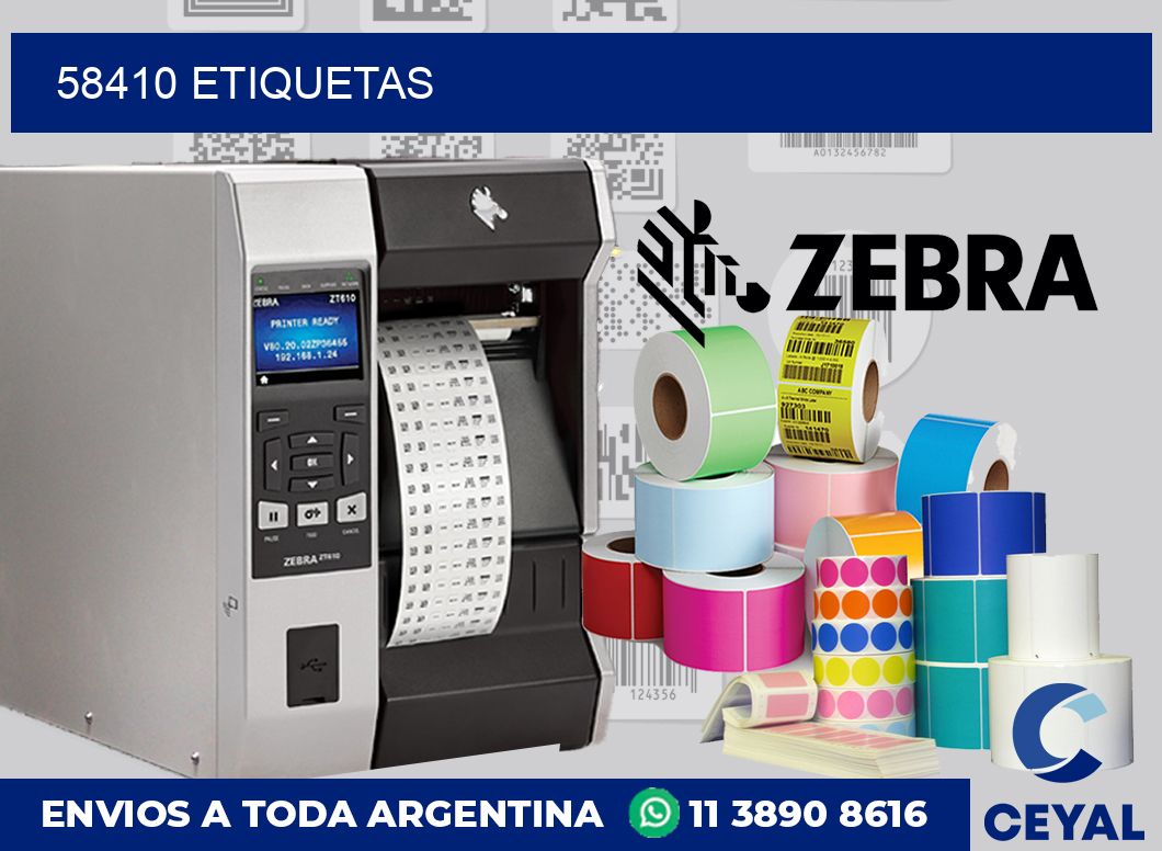 58410 etiquetas