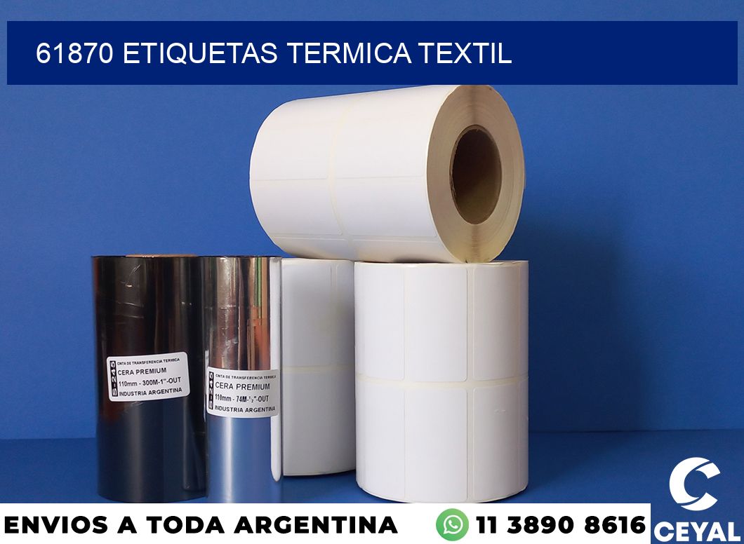 61870 etiquetas termica textil