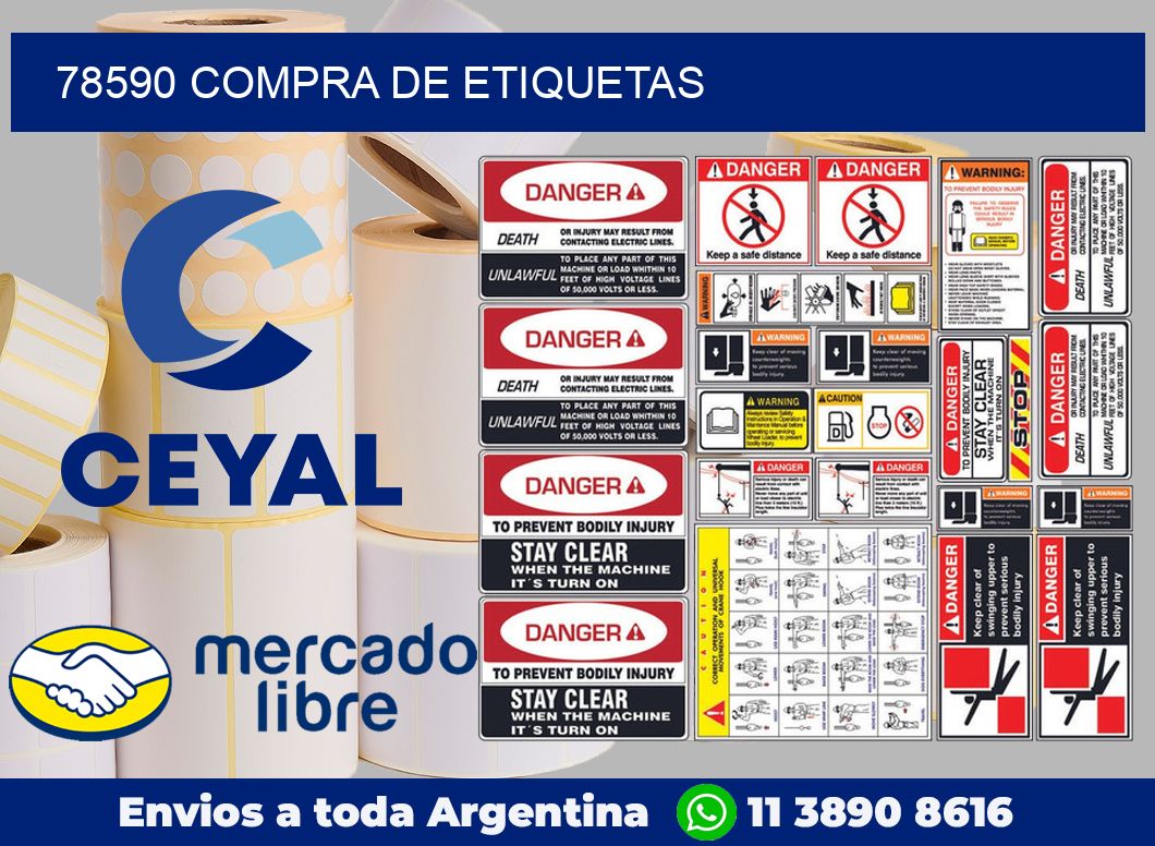 78590 Compra de etiquetas