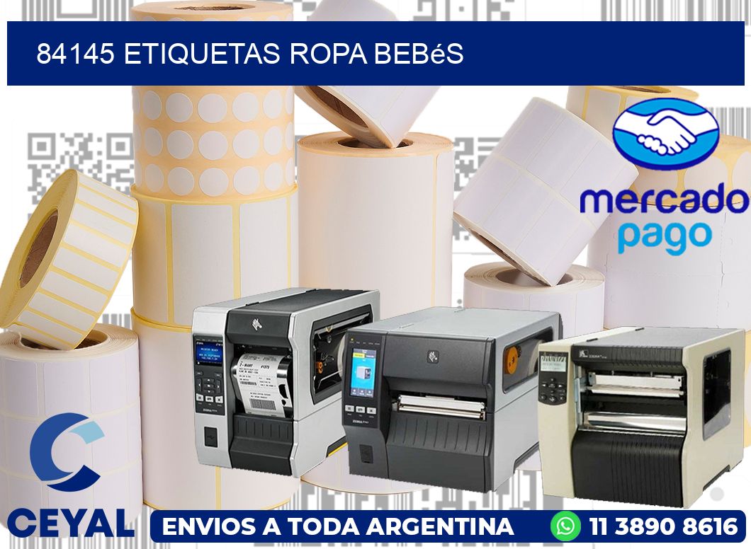 84145 Etiquetas ropa bebés