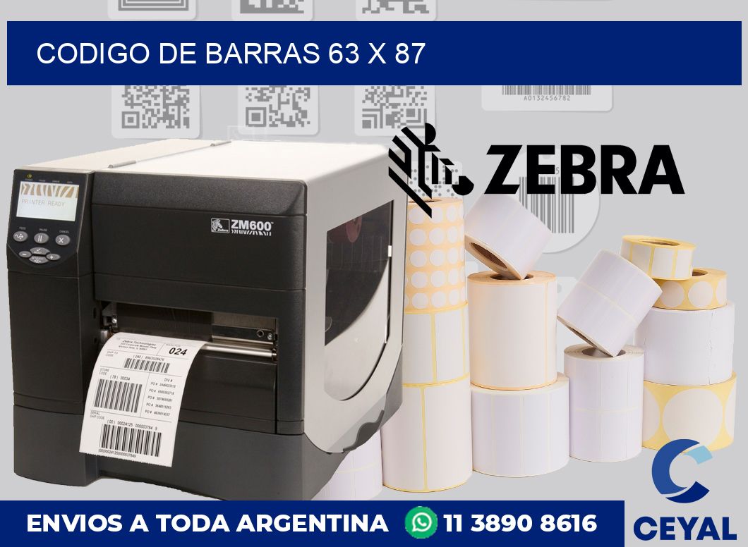 codigo de barras 63 x 87