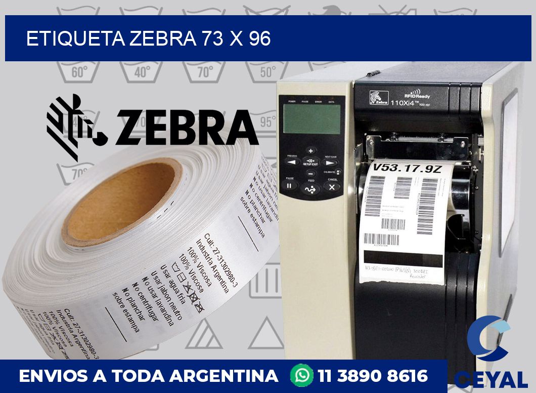 etiqueta zebra 73 x 96