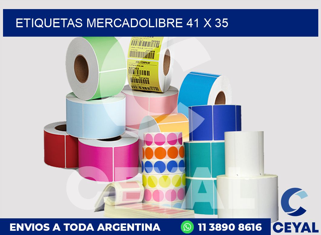 etiquetas mercadolibre 41 x 35