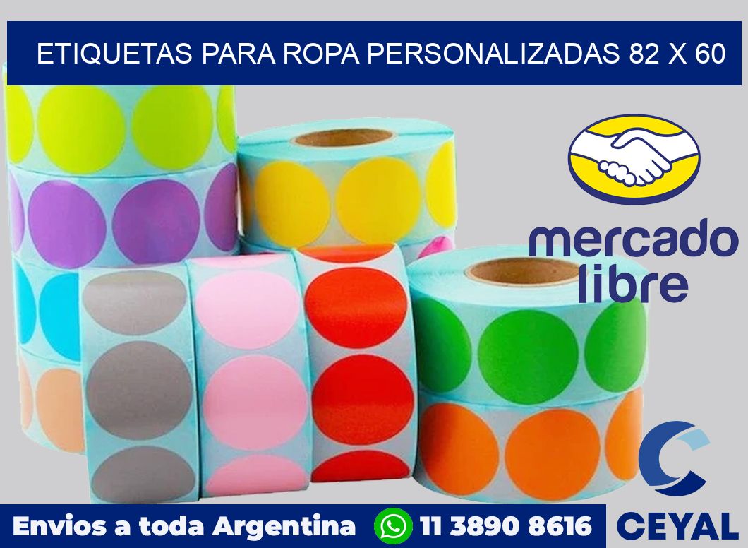 etiquetas para ropa personalizadas 82 x 60