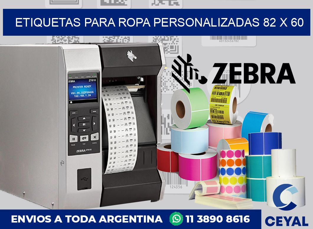 etiquetas para ropa personalizadas 82 x 60