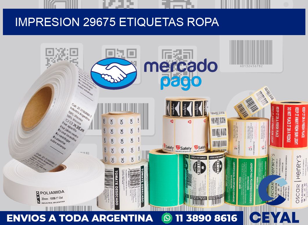 impresion 29675 etiquetas ropa