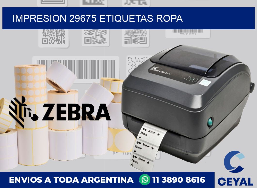 impresion 29675 etiquetas ropa