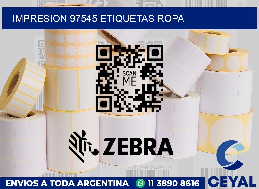 impresion 97545 etiquetas ropa