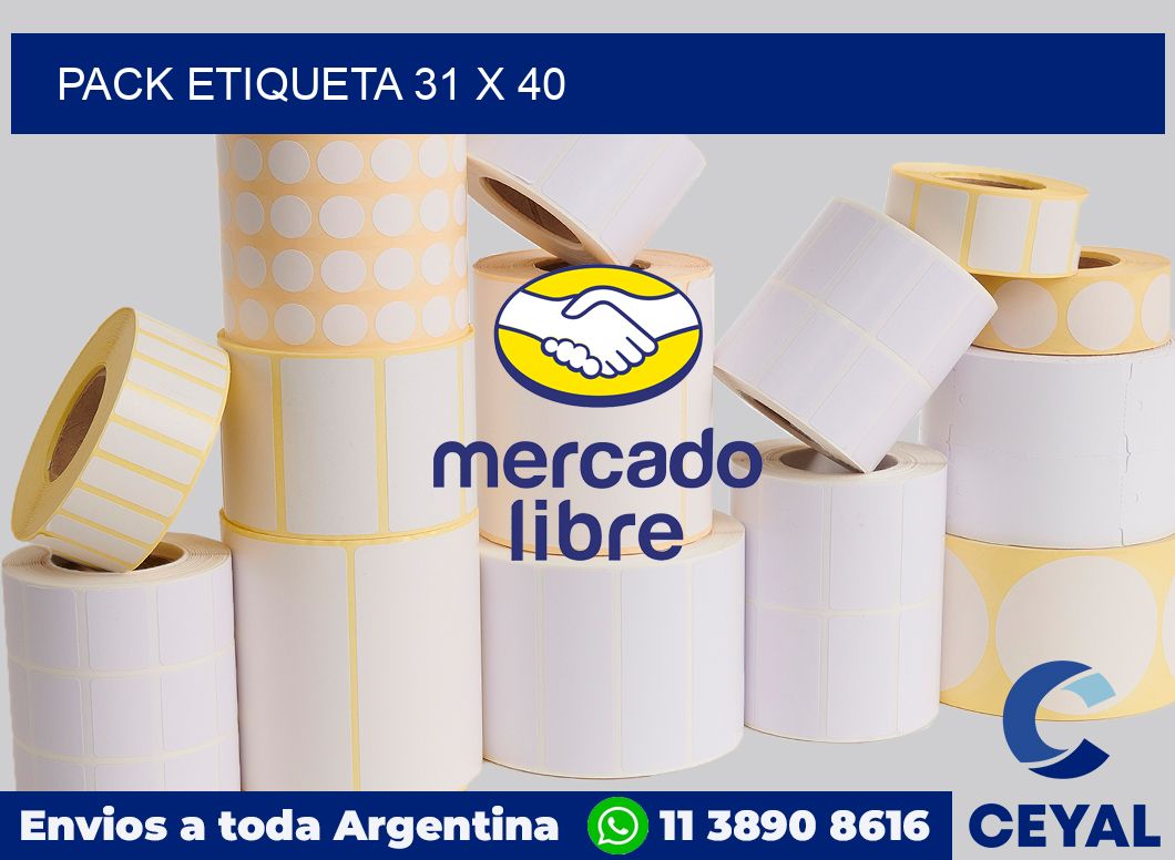 pack etiqueta 31 x 40