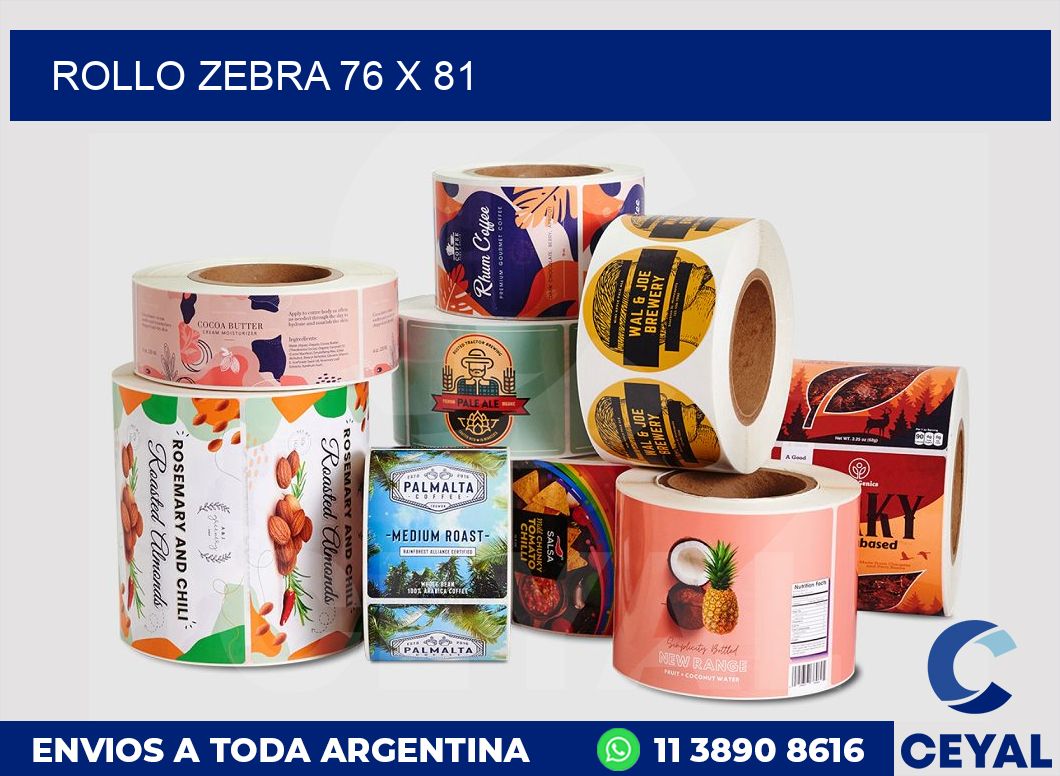 rollo zebra 76 x 81