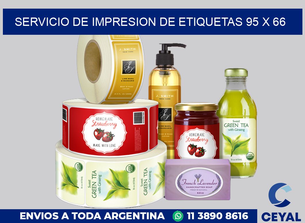 servicio de impresion de etiquetas 95 x 66