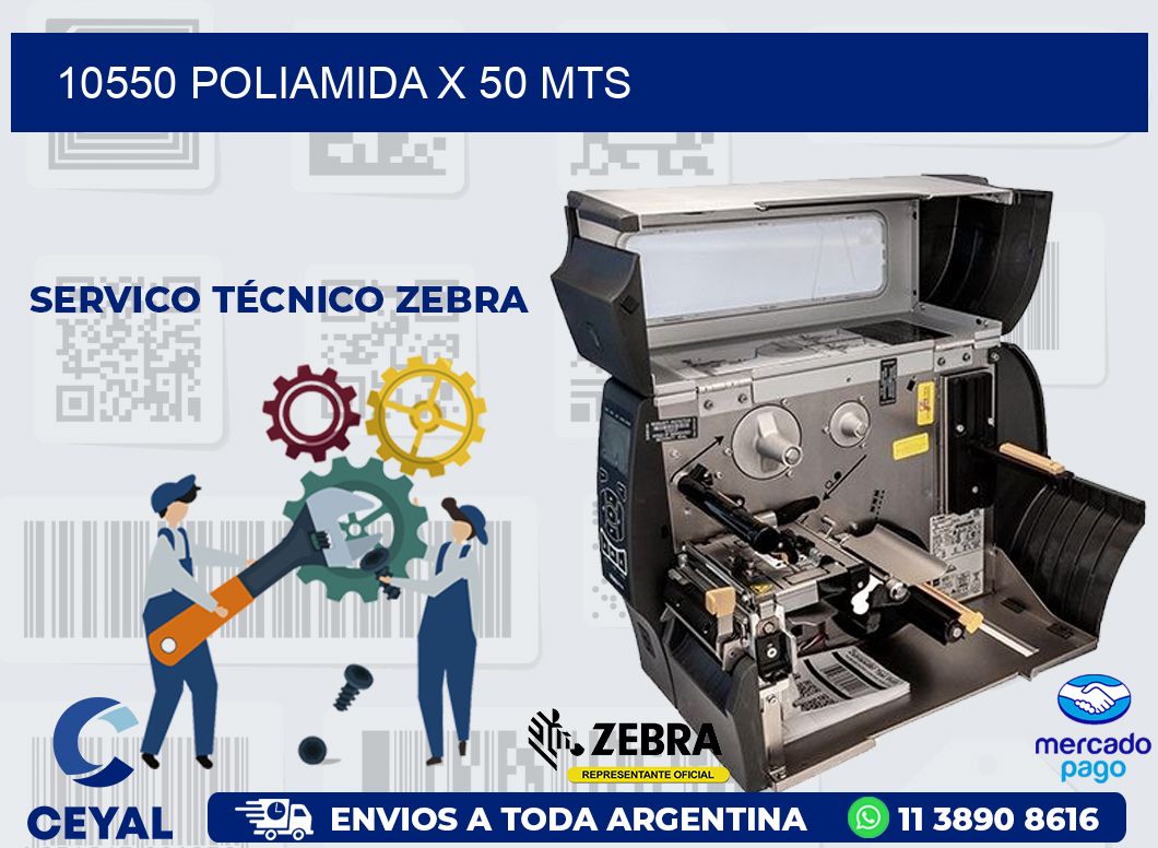 10550 POLIAMIDA X 50 MTS