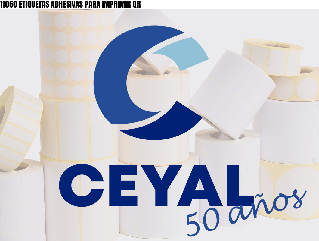 11060 ETIQUETAS ADHESIVAS PARA IMPRIMIR QR