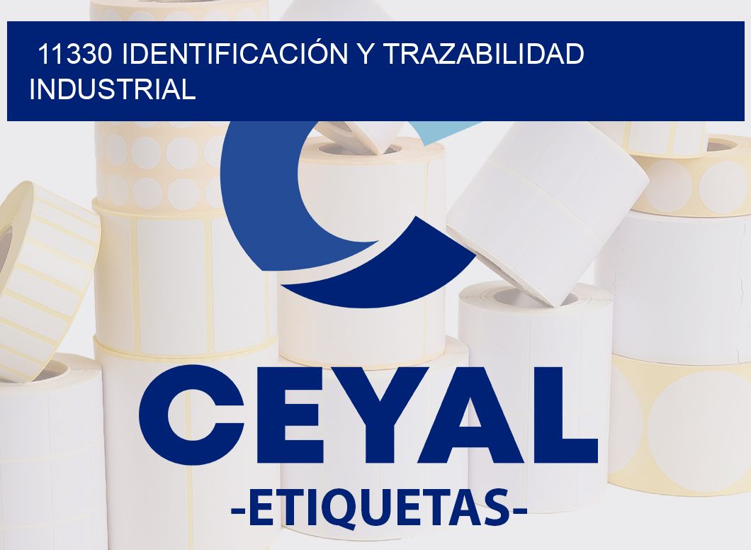 11330 IDENTIFICACIÓN Y TRAZABILIDAD INDUSTRIAL