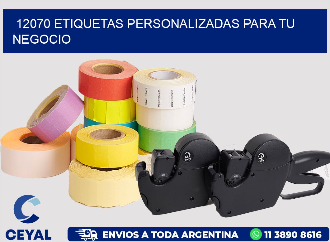 12070 ETIQUETAS PERSONALIZADAS PARA TU NEGOCIO