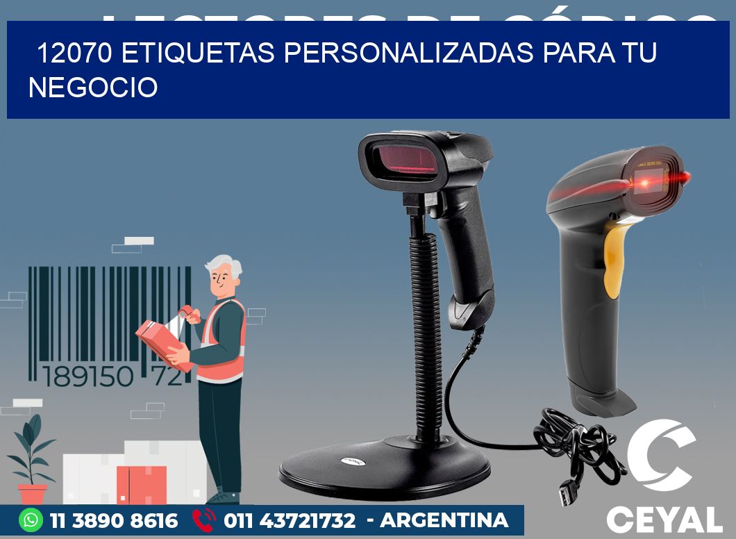 12070 ETIQUETAS PERSONALIZADAS PARA TU NEGOCIO
