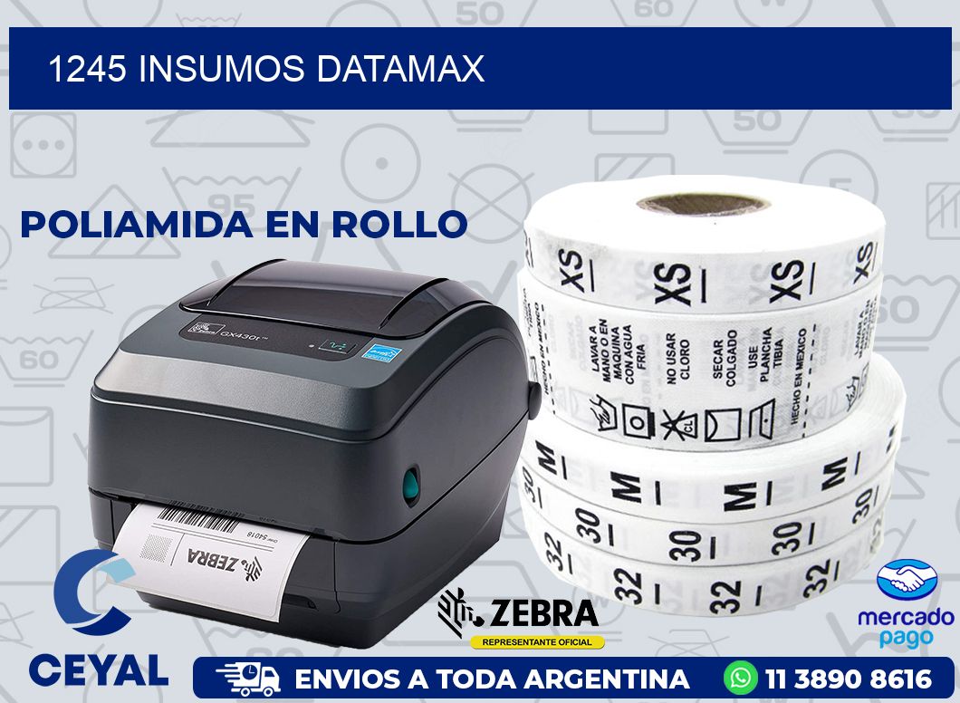 1245 INSUMOS DATAMAX