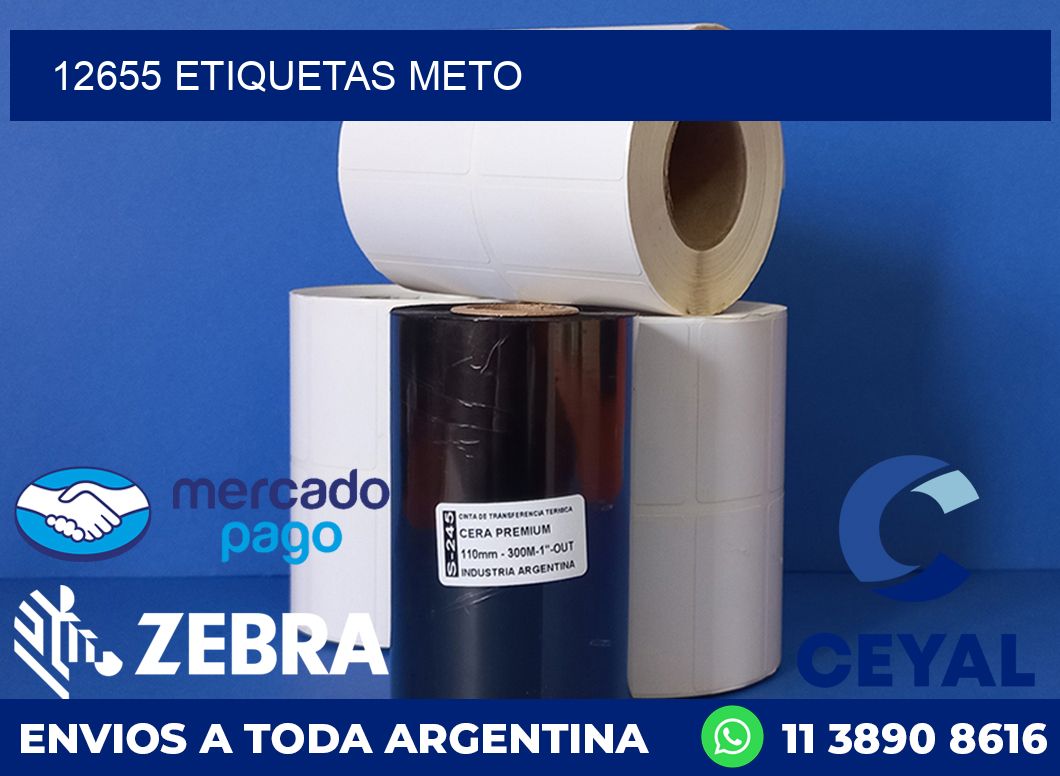 12655 ETIQUETAS METO