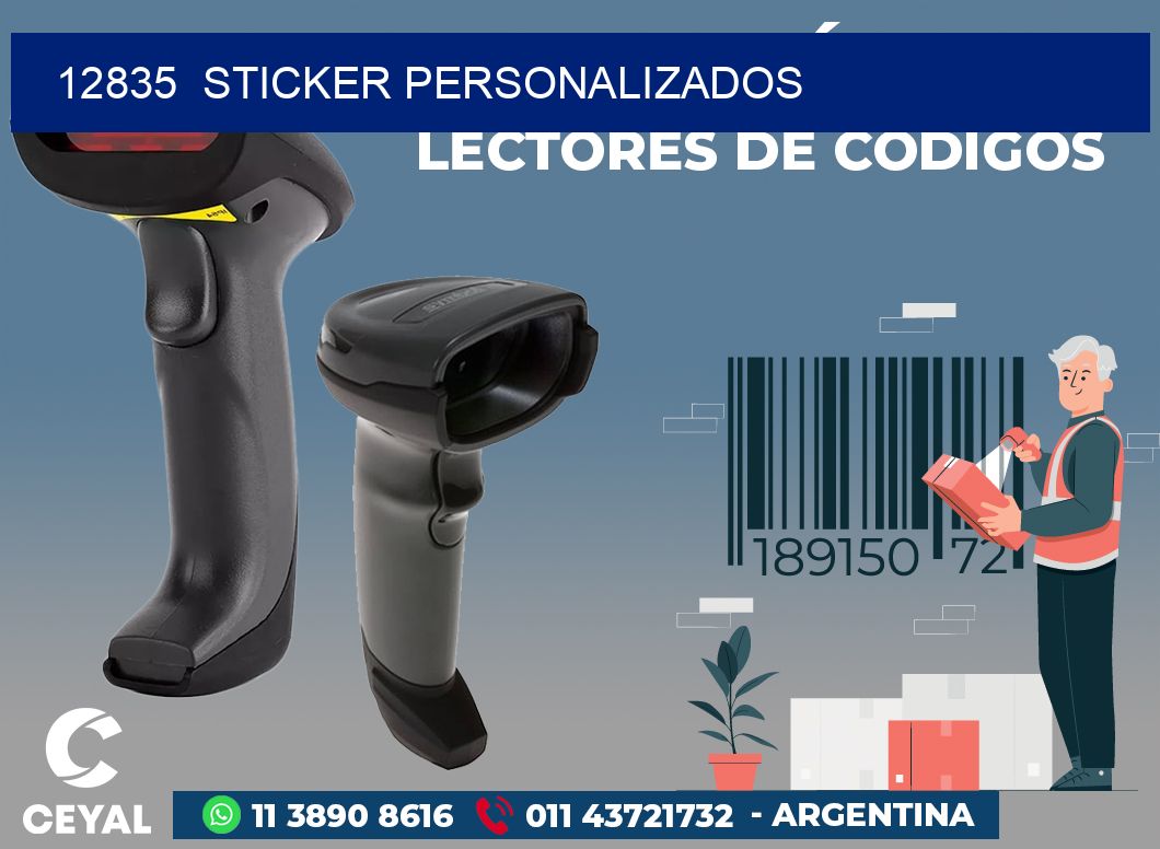 12835 sticker personalizados