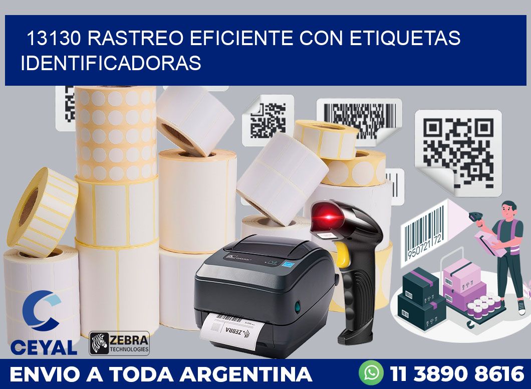 13130 RASTREO EFICIENTE CON ETIQUETAS IDENTIFICADORAS
