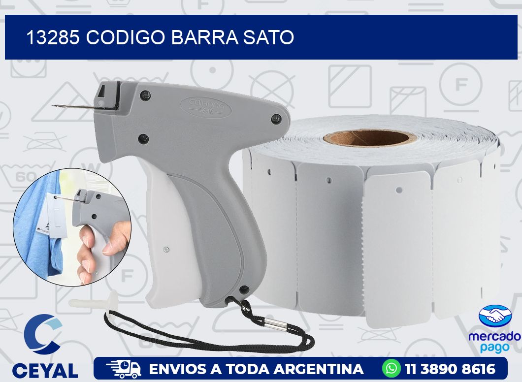 13285 CODIGO BARRA SATO