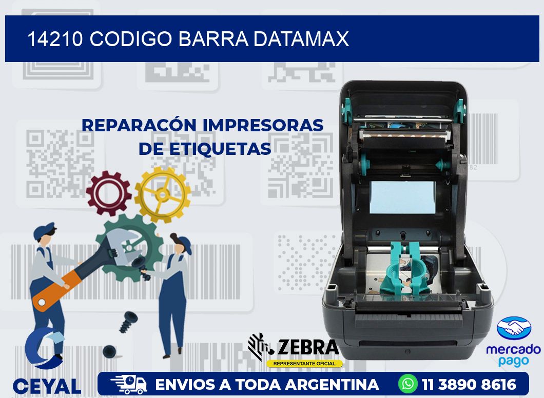 14210 CODIGO BARRA DATAMAX