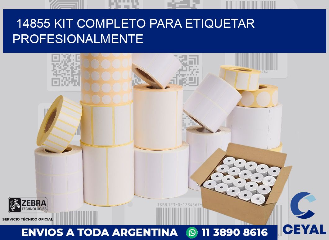 14855 KIT COMPLETO PARA ETIQUETAR PROFESIONALMENTE