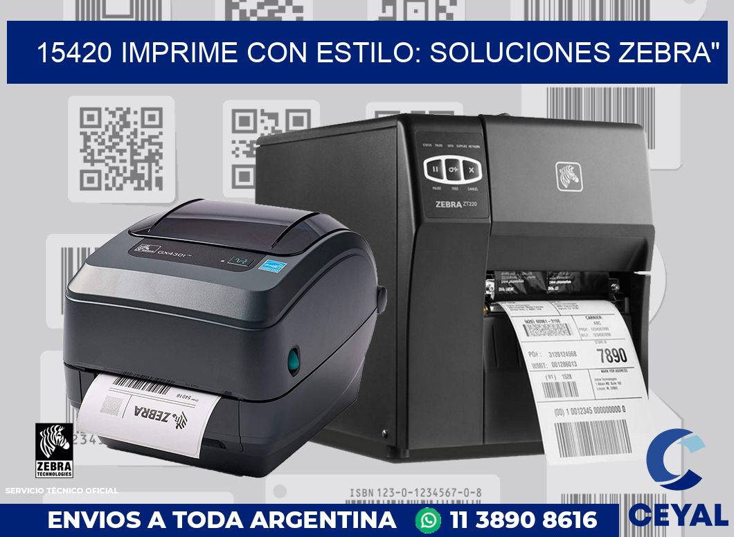 15420 IMPRIME CON ESTILO: SOLUCIONES ZEBRA