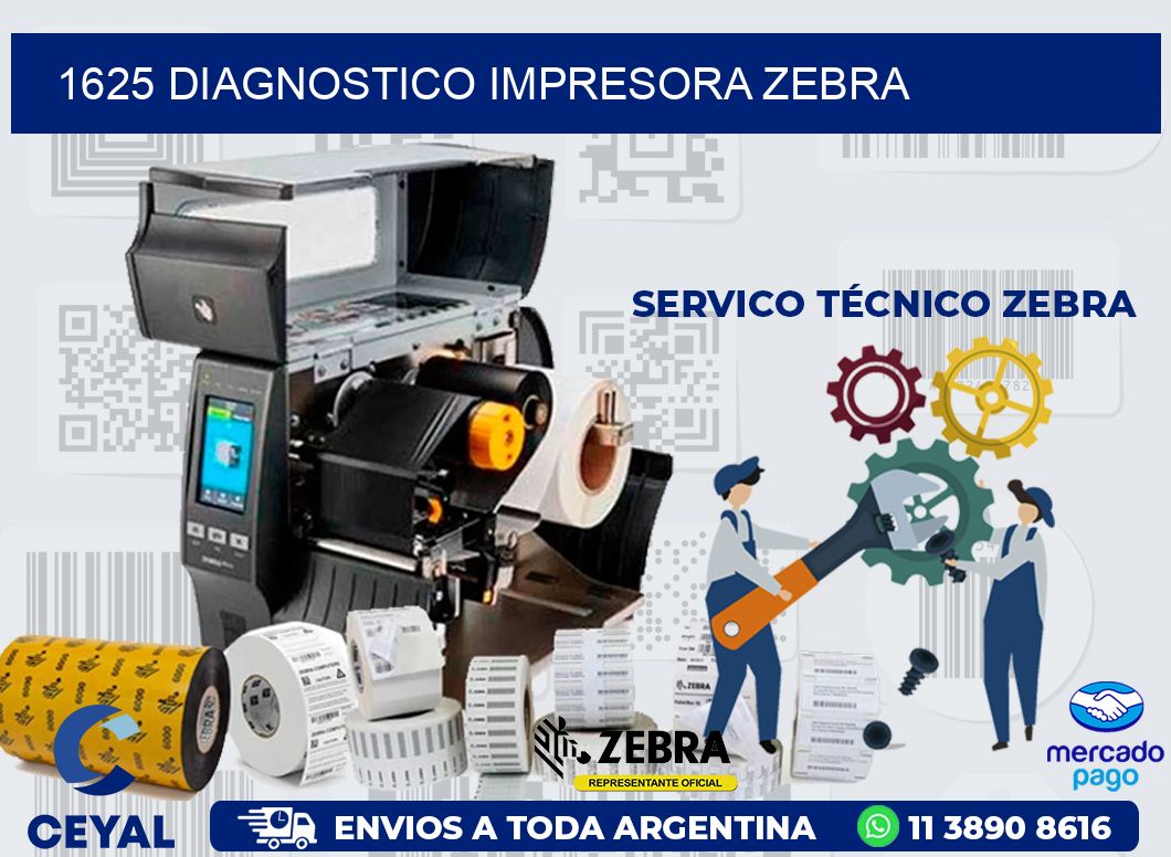 1625 DIAGNOSTICO IMPRESORA ZEBRA