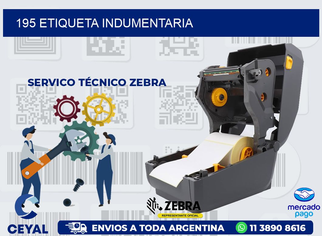 195 ETIQUETA INDUMENTARIA