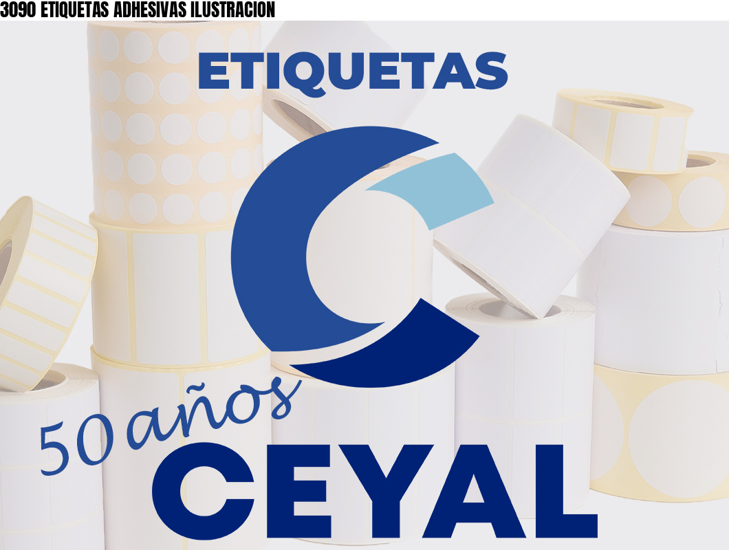 3090 ETIQUETAS ADHESIVAS ILUSTRACION
