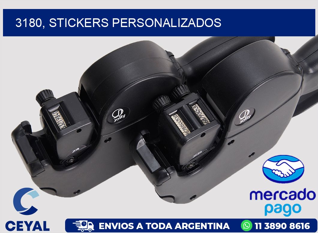 3180, stickers personalizados