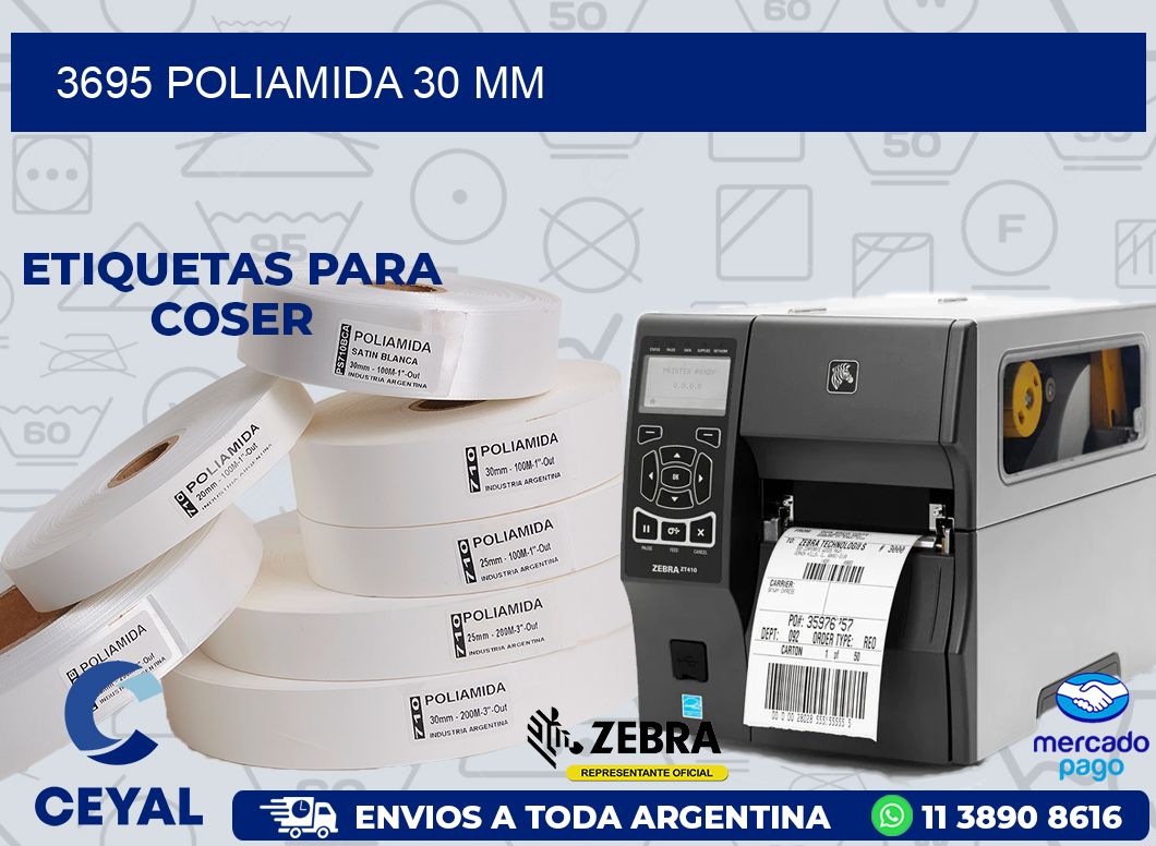 3695 POLIAMIDA 30 MM