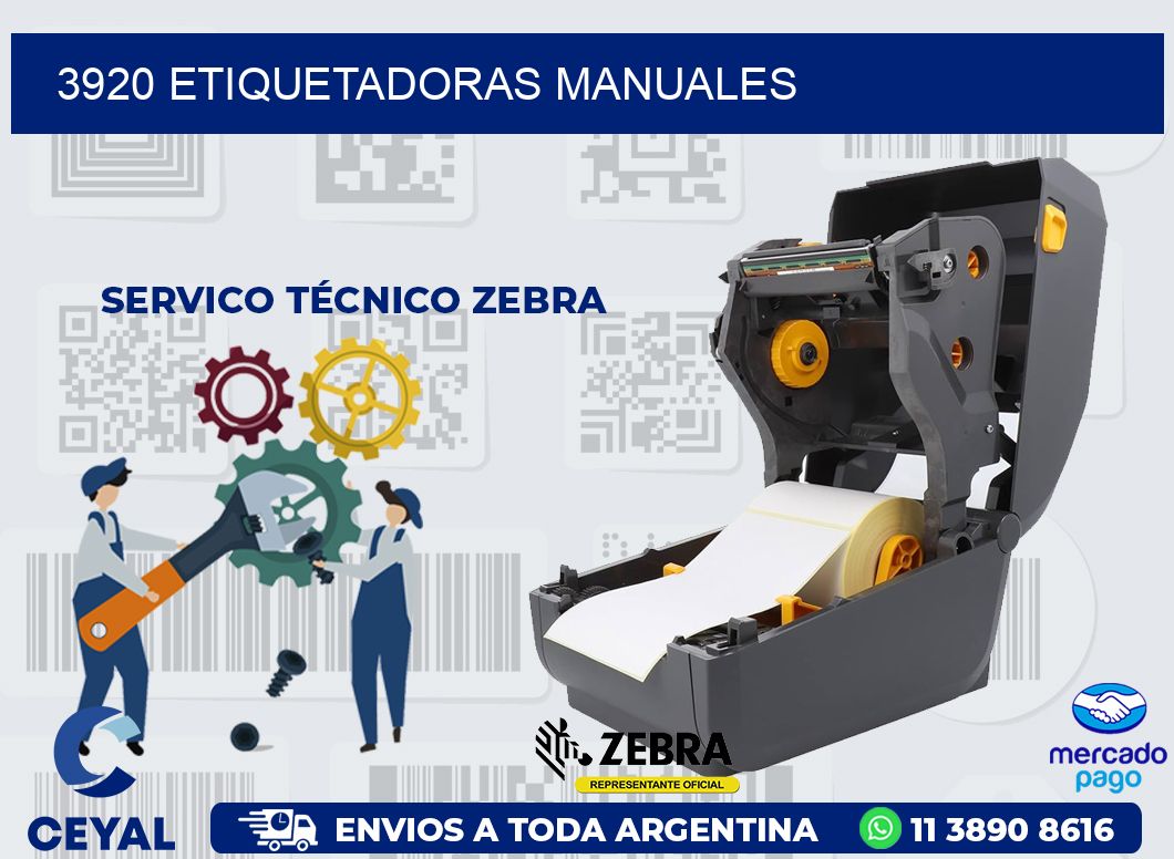 3920 ETIQUETADORAS MANUALES