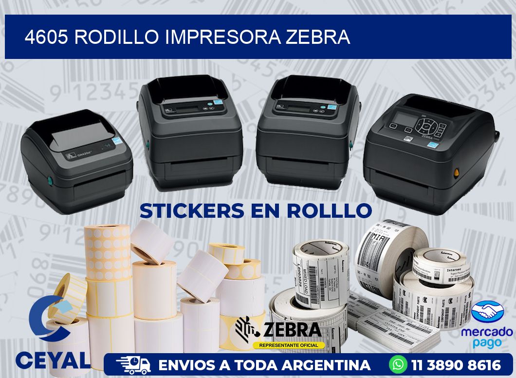 4605 RODILLO IMPRESORA ZEBRA