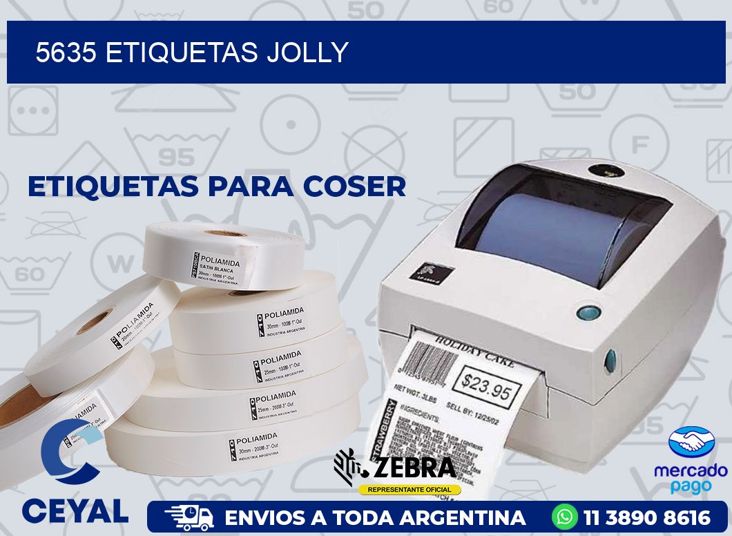 5635 ETIQUETAS JOLLY