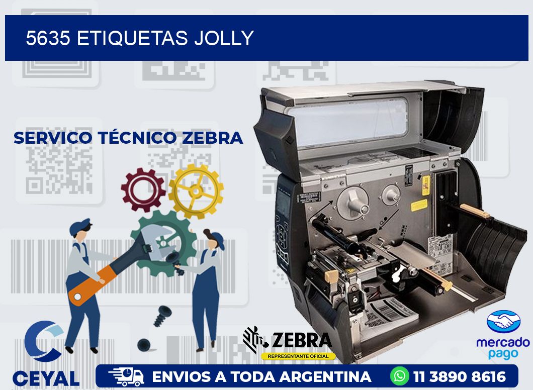 5635 ETIQUETAS JOLLY