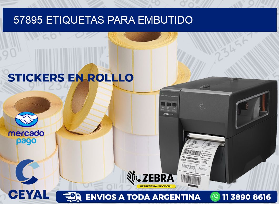 57895 ETIQUETAS PARA EMBUTIDO