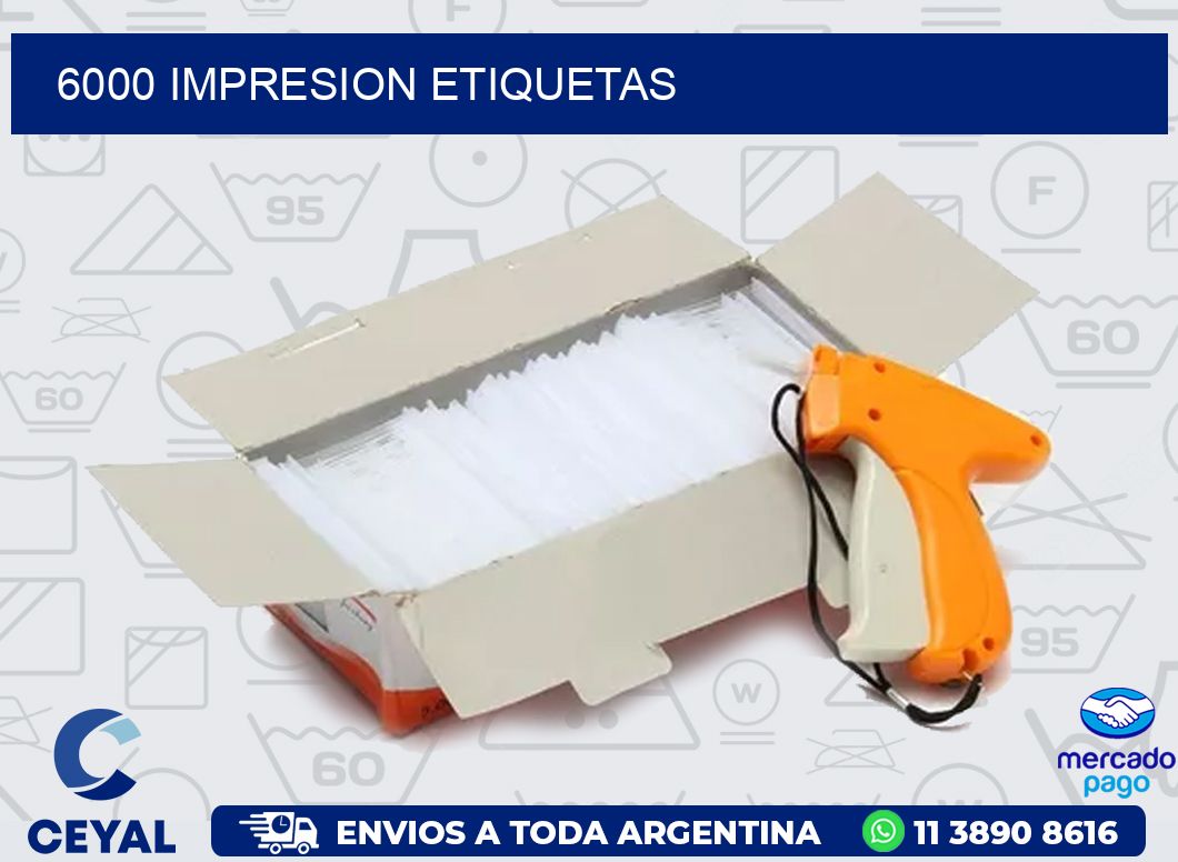 6000 IMPRESION ETIQUETAS