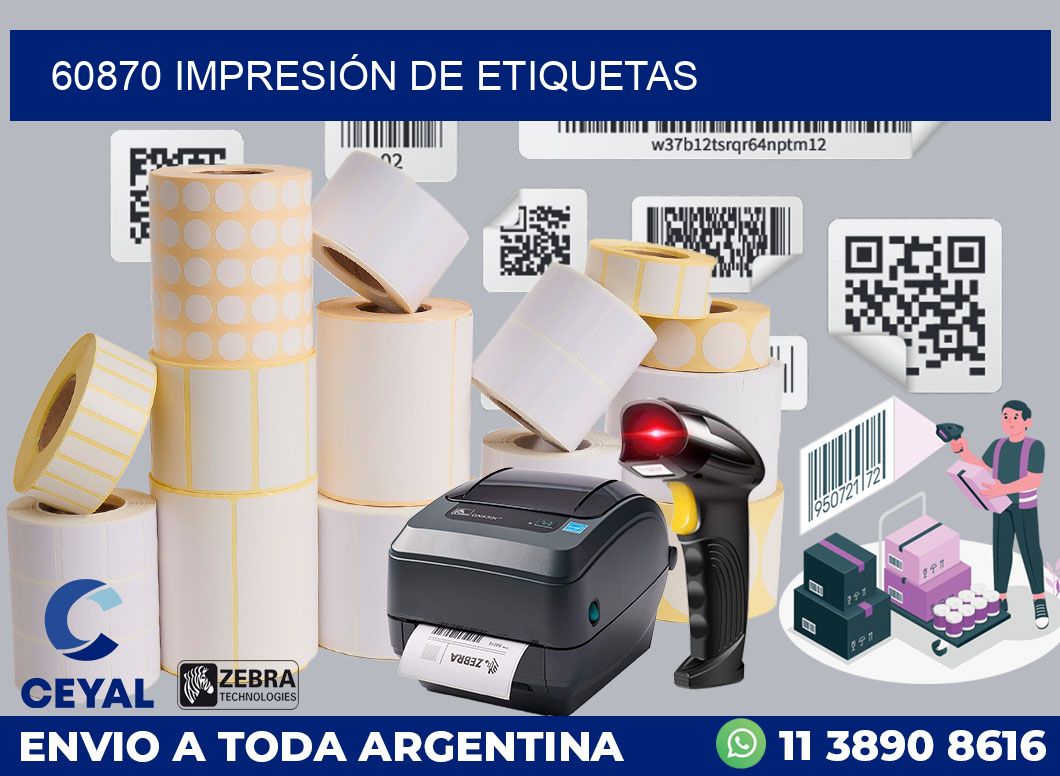 60870 IMPRESIÓN DE ETIQUETAS