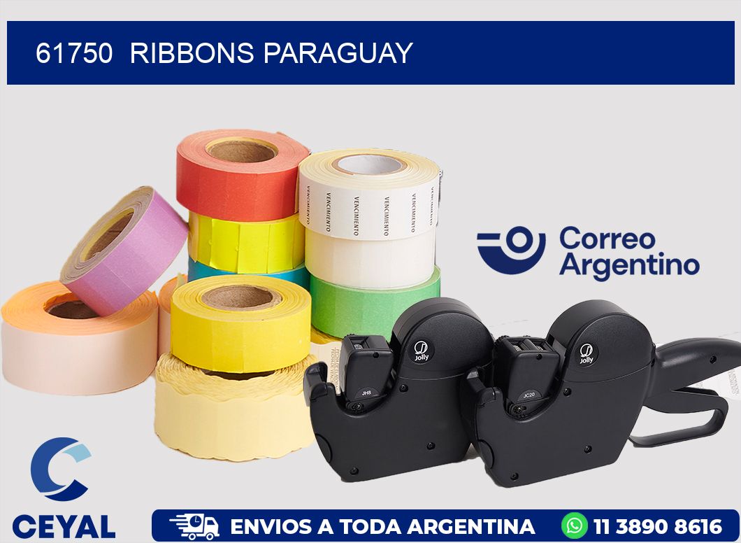 61750  RIBBONS PARAGUAY