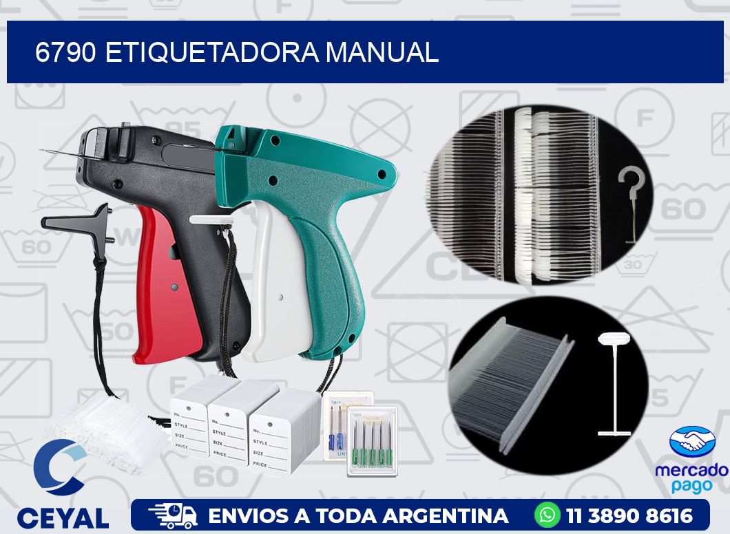 6790 ETIQUETADORA MANUAL