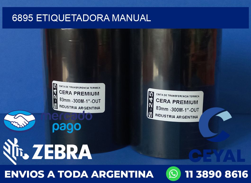 6895 ETIQUETADORA MANUAL