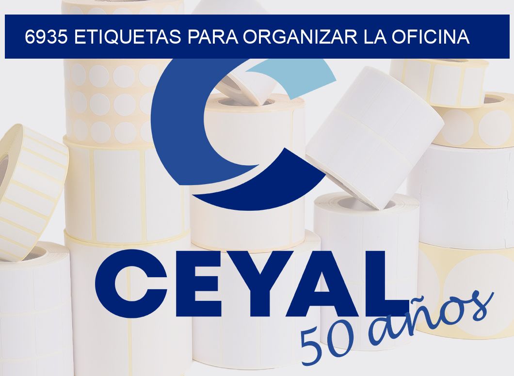 6935 ETIQUETAS PARA ORGANIZAR LA OFICINA