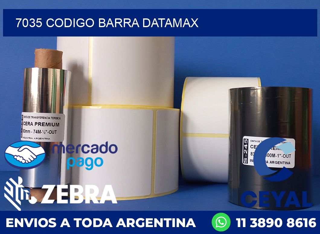 7035 CODIGO BARRA DATAMAX
