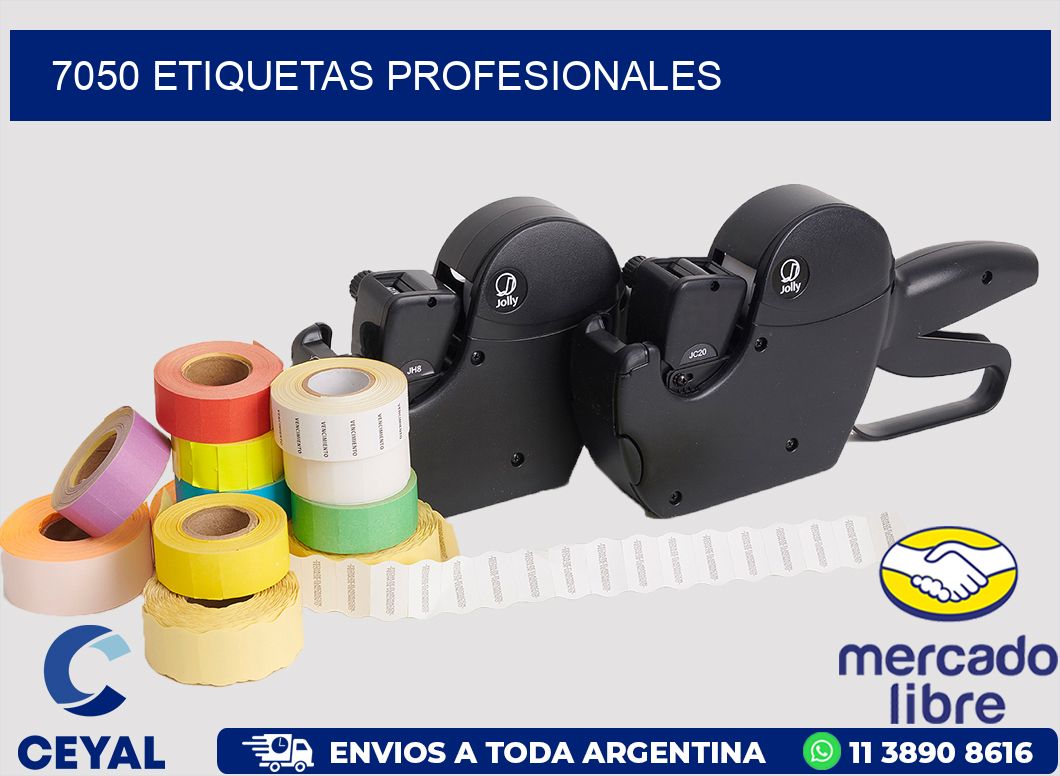 7050 ETIQUETAS PROFESIONALES