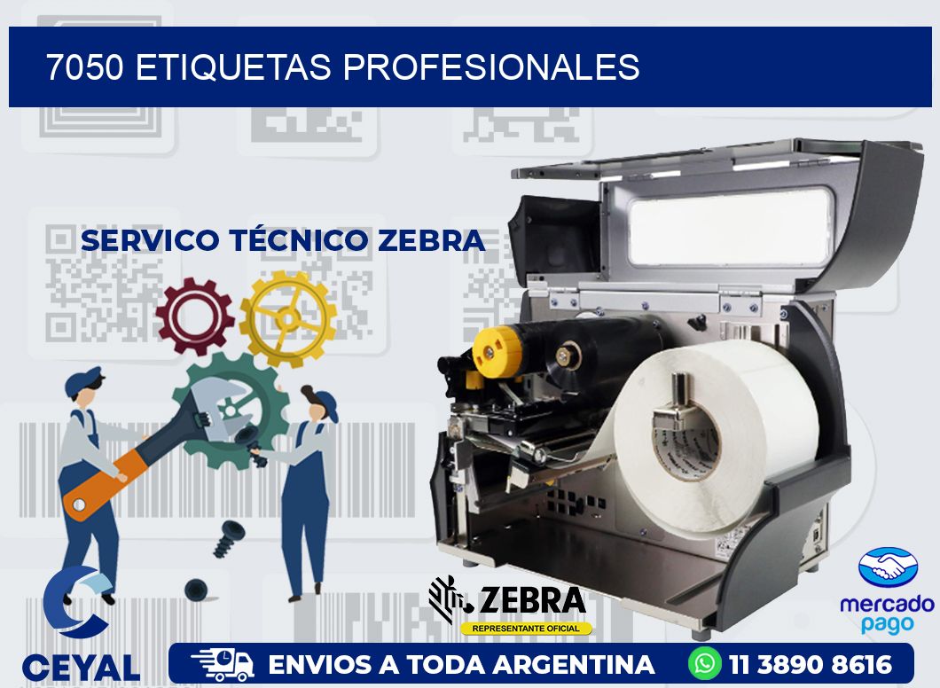 7050 ETIQUETAS PROFESIONALES